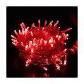 Rhafayre - Guirlandes Lumineuses, 30M 300 Guirlandes Lumineuses Intérieur Extérieur, Lumières de Noël rouge, 8 Modes Fairy Lights Étanches pour