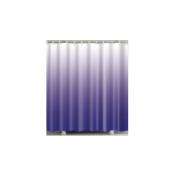 Rideau de douche violet dégradé 90x180 cm salle de