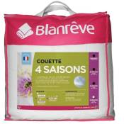 Sans Marque - blanreve Couette 4 saisons - 240 x 260 cm - Blanc