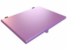 Tablette chevet étagère à suspendre bois lilas 2820C-Li