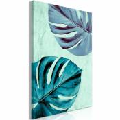 Artgeist - Tableau Tropical Turquoise (1 Part) Vertical - 60 x 90 cm