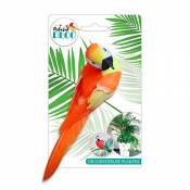 Déco Plantes ? Grand Oiseau Orange CD3821