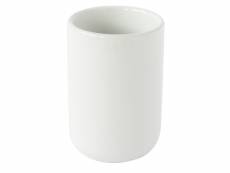 Gobelet blanc en céramique