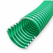 Helloshop26 - Tuyau d'aspiration à pression diamètre 20 mm (3/4) spirale renforcement vert - Or
