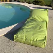 Homemaison - Matelas bain de soleil en microbille Vert clair 160x65 cm - Vert clair
