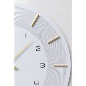 Horloge murale Lio 60cm blanche Kare Design