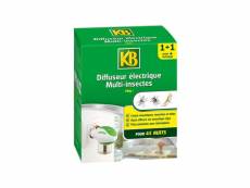 Kb diffuseur electrique multi-insectes + recharge -