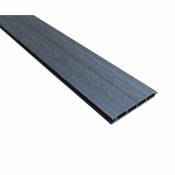 Mccover - Lame de clôture en composite alvéolaire coextrudé - Coloris - Charbon, Epaisseur - 19 mm, Largeur - 15.6 cm, Longueur - 148 cm - Charbon