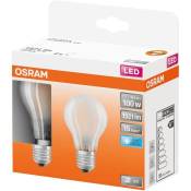 OSRAM - Boite de 2 LED std full glass 10W E27 1521lm 4000K Blanc froid
