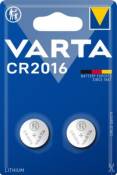 Pile au lithium Varta - CR2016 lot de 2