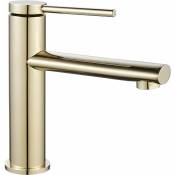 REA - robinet de lavabo oval gold low - or