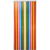 Rideau de porte à Lanière antilles multicolore 120 x 220 Morel