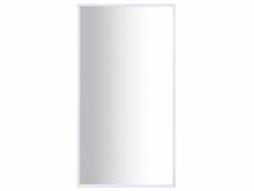 Vidaxl miroir blanc 100x60 cm