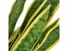 Vidaxl plante artificielle avec pot sansevière 90 cm vert 244427