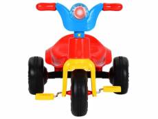 Vidaxl tricycle pour enfants multicolore