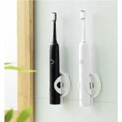 2 pièces) porte-brosse à dents électrique mural Simple pour la plupart des brosses à dents électriques, brosse à dents à verrouillage automatique par