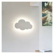 Applique murale - Cloud Light - Intérieur - Moderne - Abat-jour en acrylique avec lumières LED intégrées - Petits nuages blancs