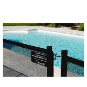 Barrière de sécurité, protection pour piscine nora