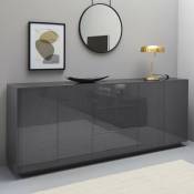 Buffet de salon et cuisine 220cm design moderne armoire Lonja Report