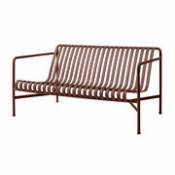Canapé droit Palissade Lounge / L 139 cm - R & E Bouroullec - Hay rouge en métal