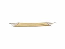 [casa.pro] hamac xxl (beige) (150 x 210 cm) siège suspendu / balançoire suspendue / hamac