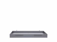 Denis - tiroir en pin fsc pour lit 90x200 - couleur - gris anthracite 365568-GBS