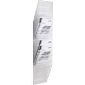 Durable - flexxiboxx 12 A4 1709763400 Porte-brochures transparent din A4 vertical Nombre de compartiments 12 1 set (l x h
