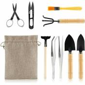 Fortuneville - Kit de jardinage (10 Pcs) Ensemble d'outils