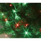 Guirlande Lumineuse 20 mètres 200 led Rouge et Vert et 8 jeux de lumière Feeric Christmas Multicolore