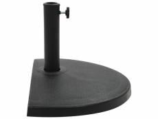 Icaverne - supports pour parasols ligne socle demi-rond