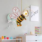 Lampe à suspension chambre d'enfant suspension abeille