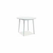 LARSUN - Table design de style scandinave - 90x90x75