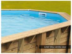 Liner seul Bleu pour piscine bois Azura 6,10 x 4,00