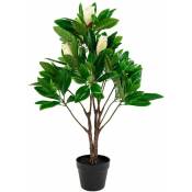 MASSO - Magnolia Décoratif Artificiel Hauteur 90cm