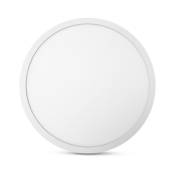 Miidex Lighting - Plafonnier led luna - 36W ® blanc-chaud-3000k