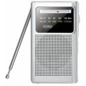 Radio Portable Rétro am-fm-wb pour Randonnée, Jogging,