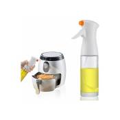 Spray Huile de Cuisine (230ML, Verre) Vaporisateur Huile d'olive, Pulvérisateur Huile de Cuisson Alimentaire(Blanc) - white - Ahlsen