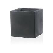 Teraplast - Vase Schio Cubo 25 cm - Beton - Beton