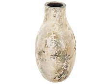 Vase décoratif beige 40 cm pafos 372711