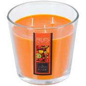 Bougie parfumée fruits exotiques 500g Atmosphera créateur d'intérieur - Orange