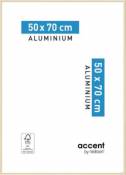 Cadre photo aluminium Nielsen gamme Accent l.51 x H.71
