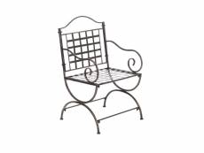 Chaise de jardin lotta , bronze