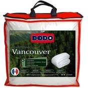 Dodo - Couette chaude Vancouver - 140 x 200 cm - 400gr/m² - Blanc