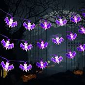 Guirlande lumineuse pour Halloween - 40 LED - 6 modes