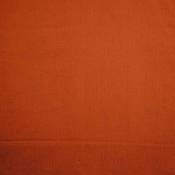 Homescapes - Tissu uni Terracotta foncé 100% coton