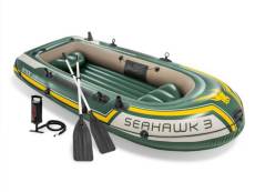 Kit bateau gonflable 3 places Seahawk 3 avec rames