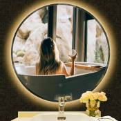 Miroir lumineux pour salle de bain à led avec éclairage