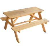 Mobilier de jardin Fun House Table pique-nique en bois