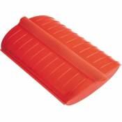 Papillote 1/2 personnes - silicone, rouge