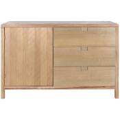 Pegane - Buffet, meuble de rangement en bois de pin